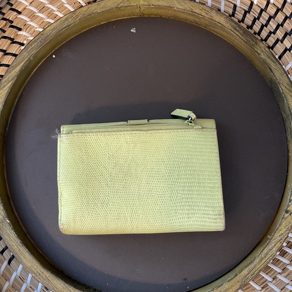 Fossil green wallet, GUC no defects no stains - Picture 2 of 8